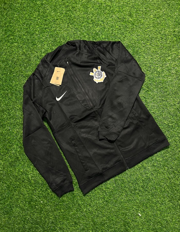 Jaqueta Corinthians Japão PRETO Nike Academy Unissex 22/23