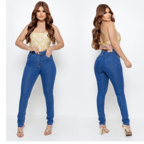 CALÇA FEM. C/ PINÇA LAYCRA