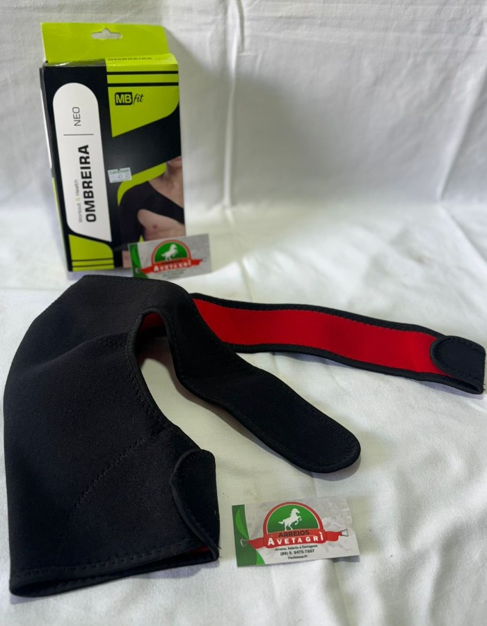 Ombreira MBFIT Suporte Ombro Neoprene Ajustável Premium