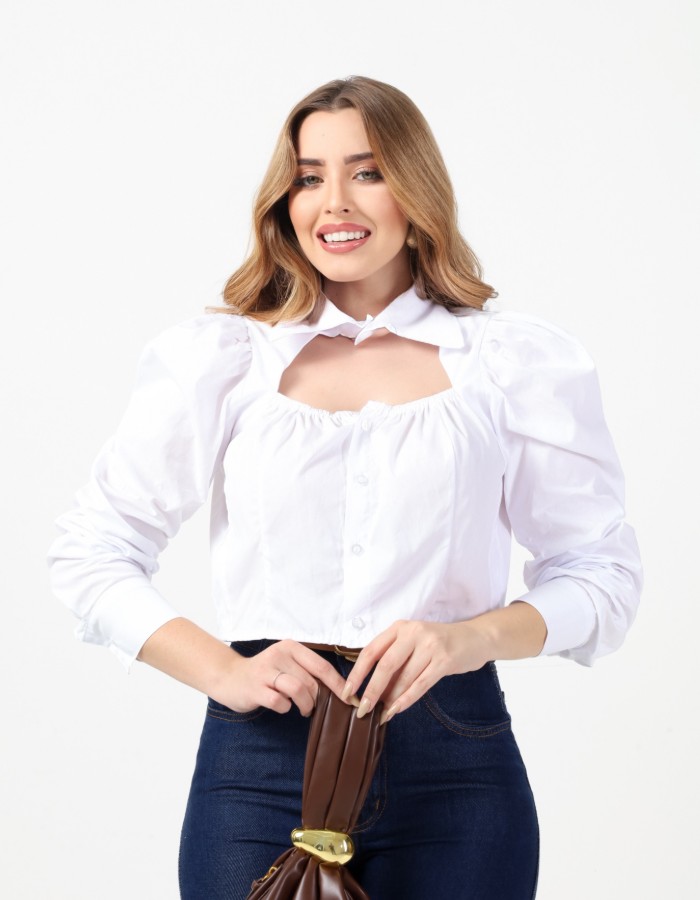 CAMISARIA CROPPED