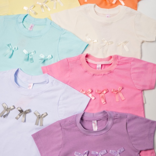 T-SHIRT TRADICIONAL TRES LAÇOS MENINA