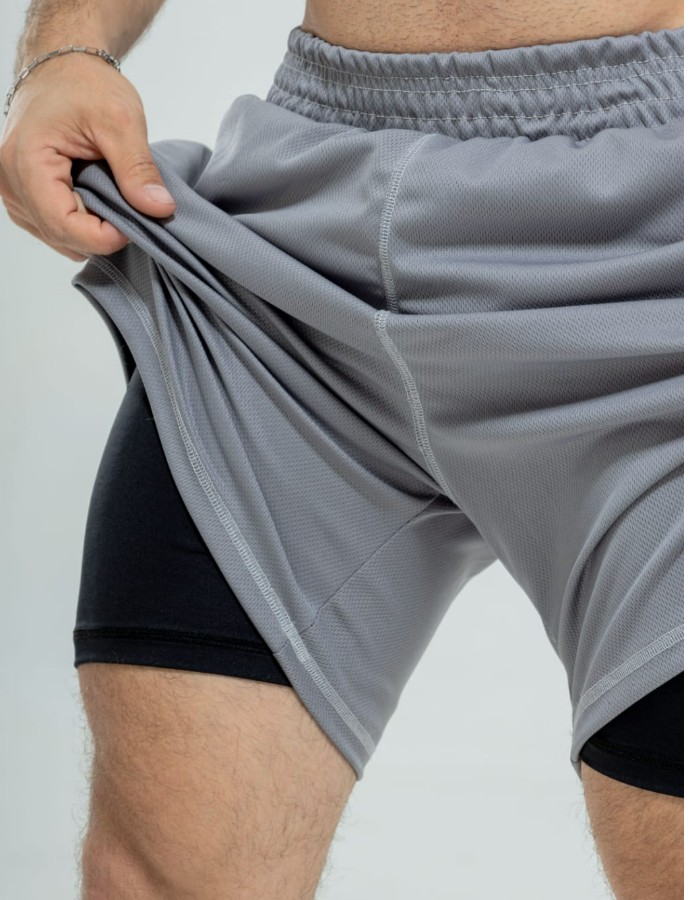 SHORT DUPLO COM BOLSO MASCULINO 