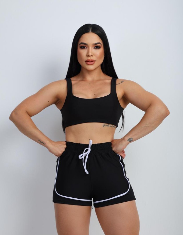conjunto short e top