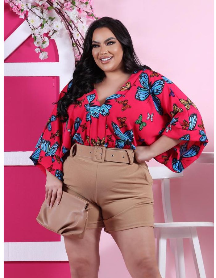 Cropped insp. FARM (BORBOLETA) 