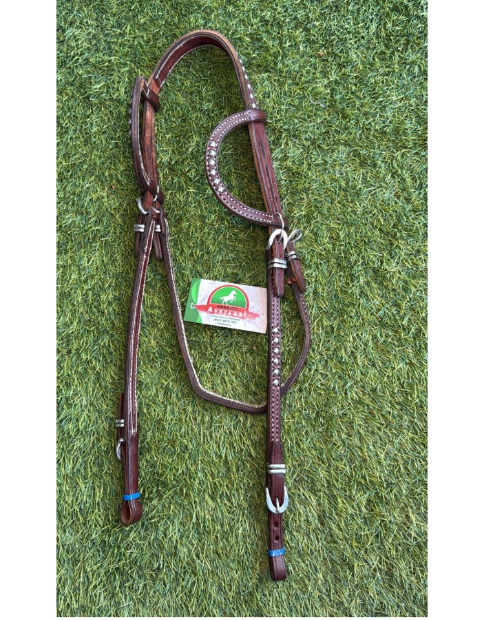 CABEÇADA ORELINHA COM BOTÃOZINHOS