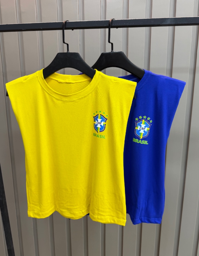 MUSCLE TEE SUEDE BRASIL