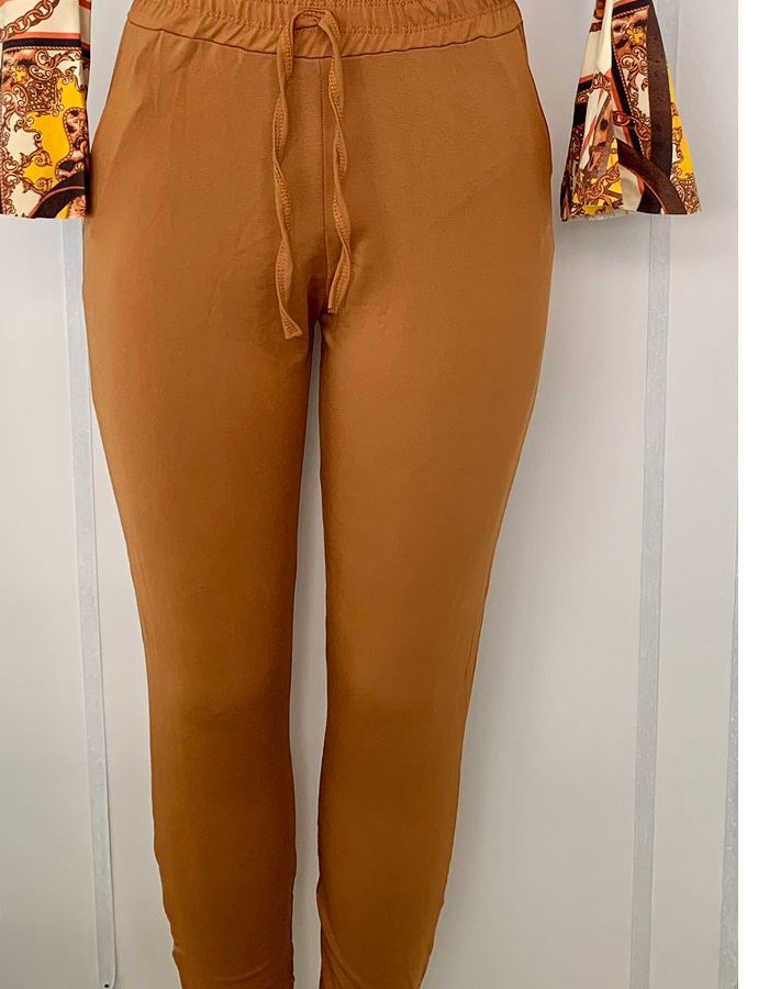 CONJUNTO BODY E CALÇA MALHA ADULTO 