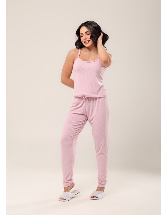 Pijama de calça lisse 