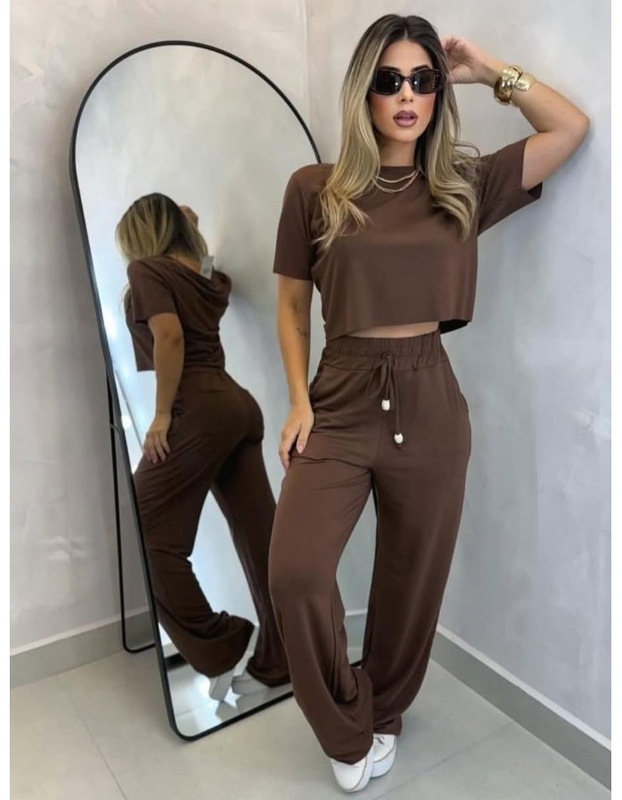 CONJUNTO MOLETINHO C/ ELASTANO