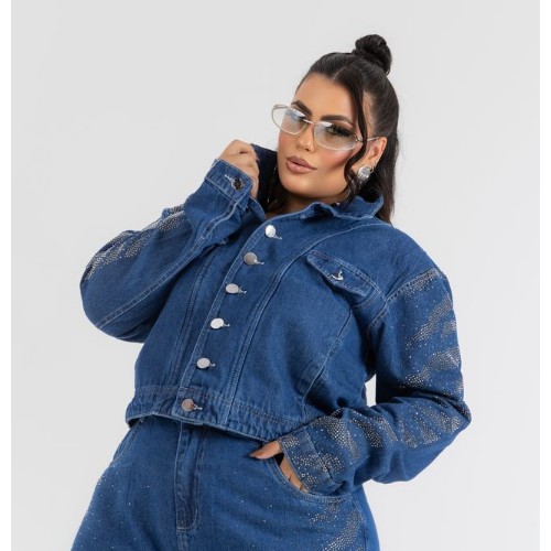 JAQUETA SHINE LUX 100%