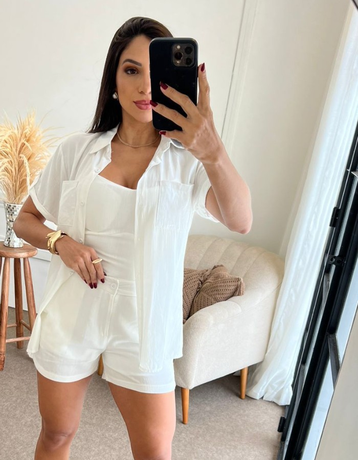 CONJUNTO LINHO 3 PEÇAS