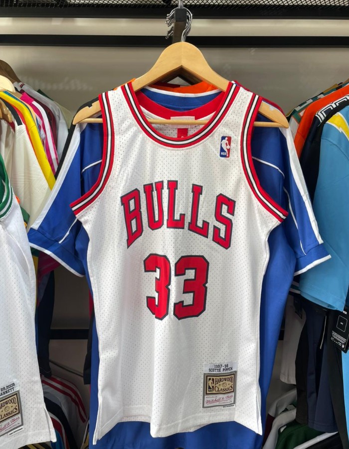 scottie pippen 33 - CHICAGO BULLS 97/98 MITCHELL and Ness