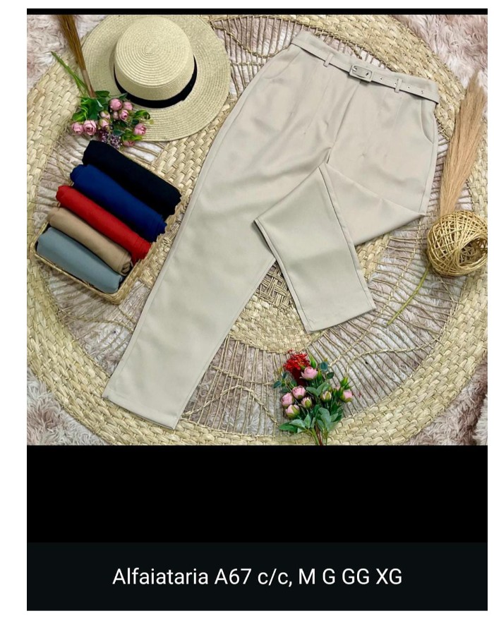 CALÇA ALFAIATARIA C/CINTO 