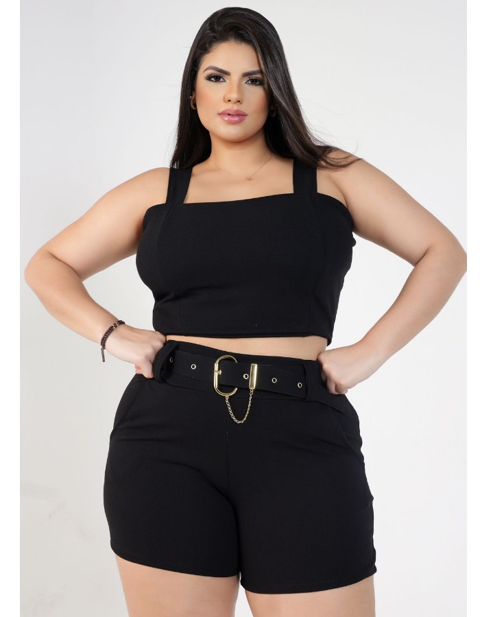 Cropped faixa c/ alça 