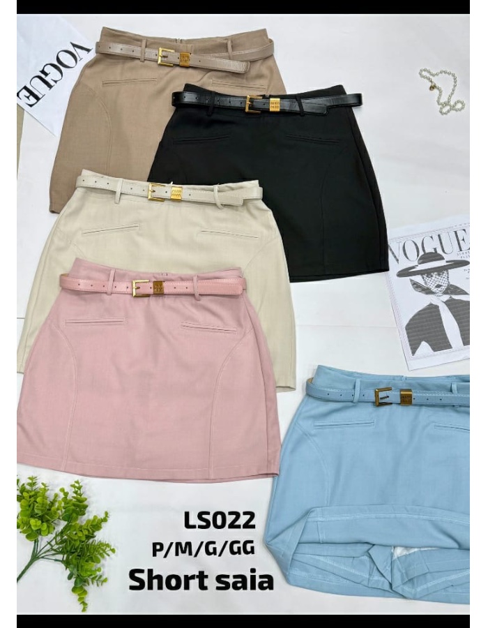 Short saia Poliana 