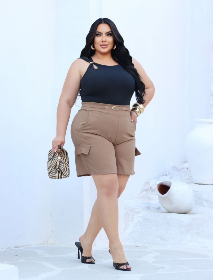 bory com detalhe gota c/ fivela