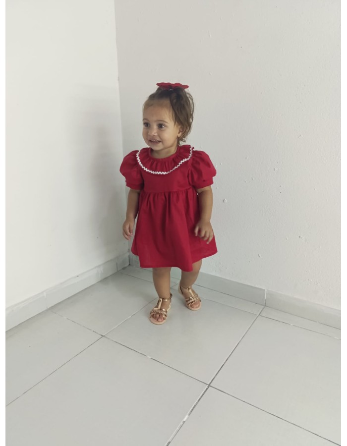 Vestido maya acompanha calcinha 