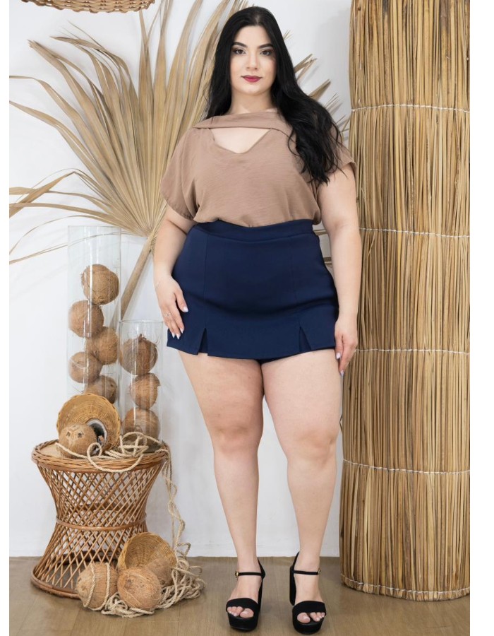 Blusa em Duna Dubai detalhe busto