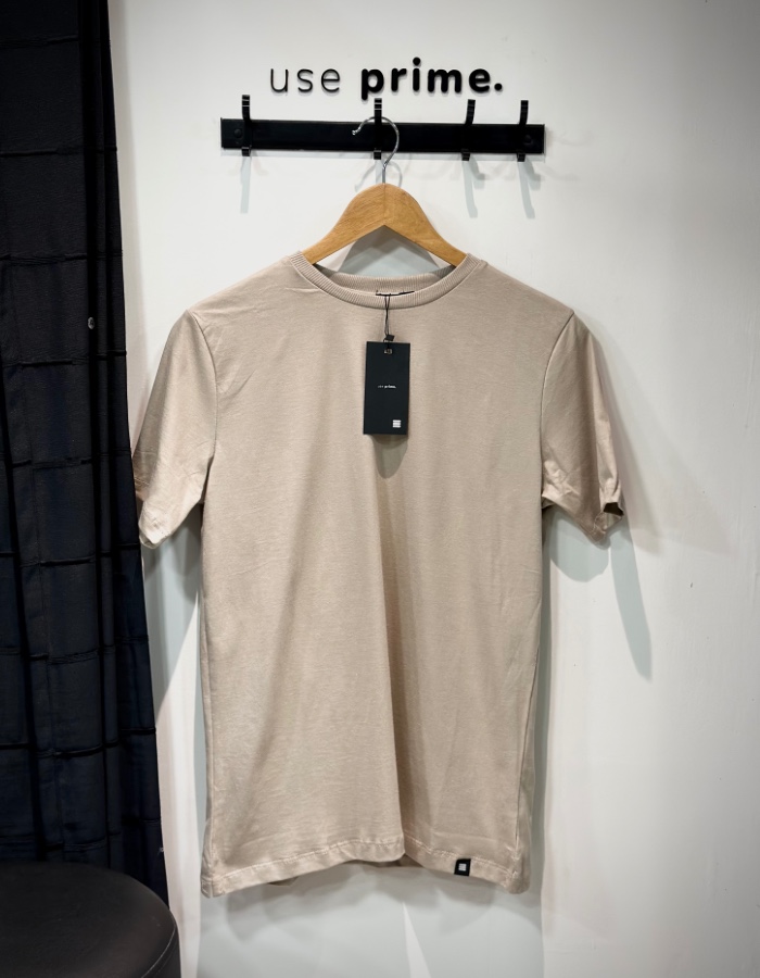 T SHIRT BASIC PRIME Bege 