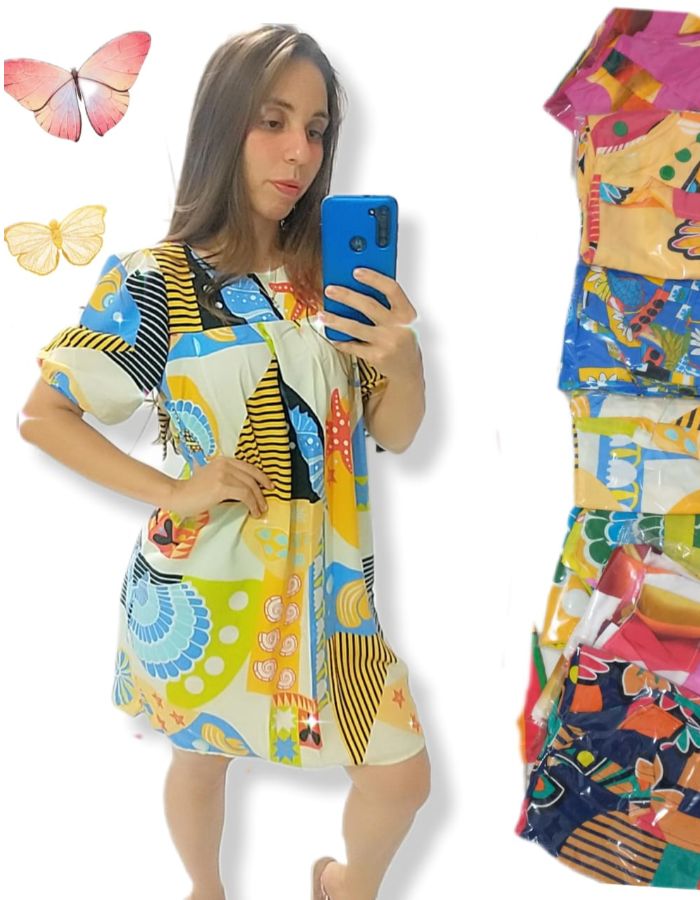 Vestido Juvenil Manga princesa