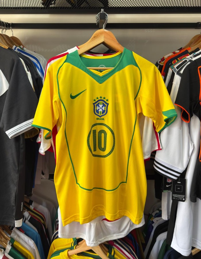 BRASIL 04/05 UNIFORME I RONALDINHO 10