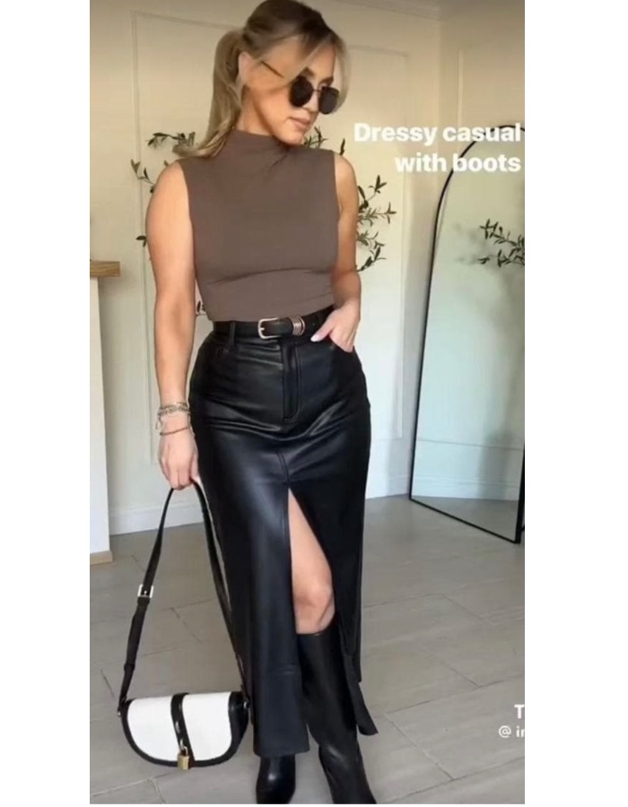 A saia fendi