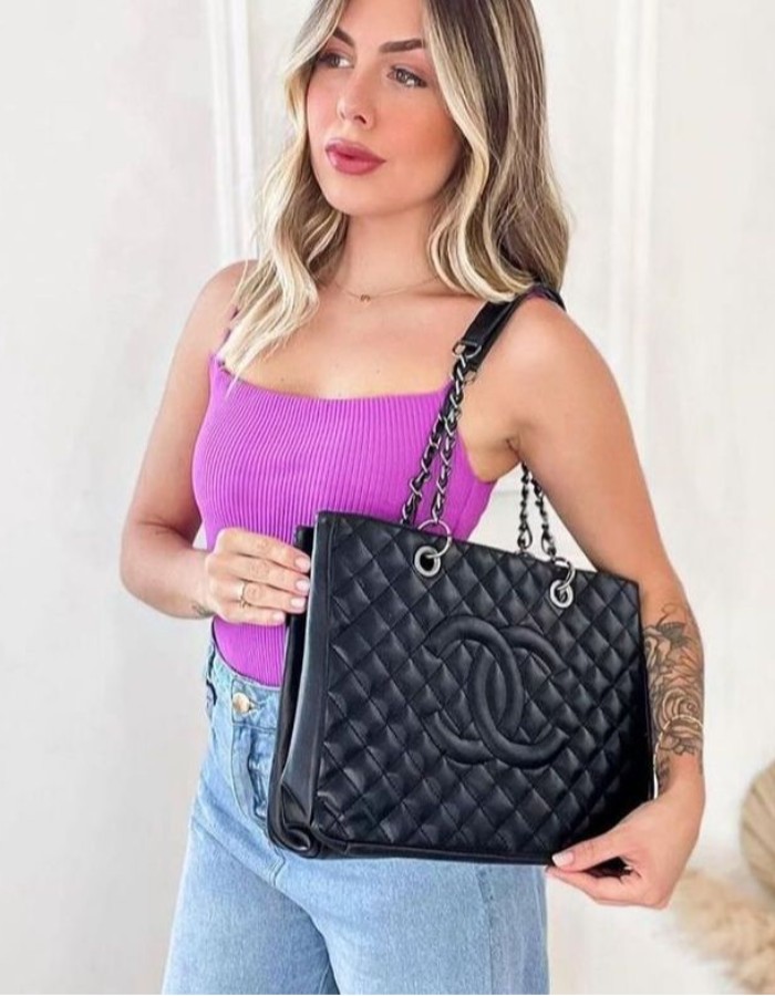 Bolsa Chanel Clássica Tote GST 