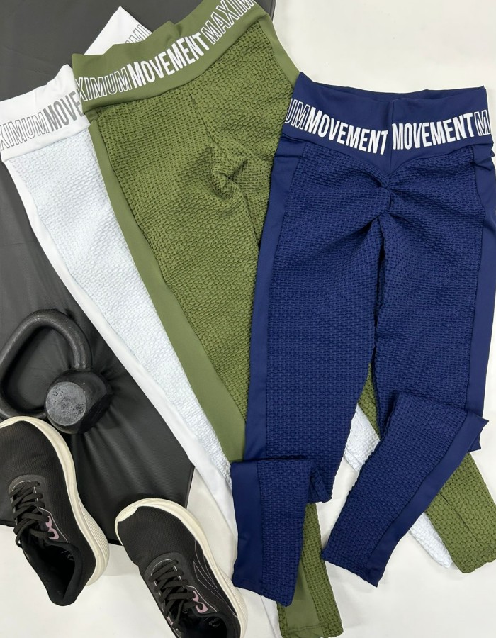 CALÇA EMPINA BUMBUM FAIXA MAX EM BROCADO