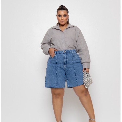 JORTS SOLTINHO MARMORIZADO 100%