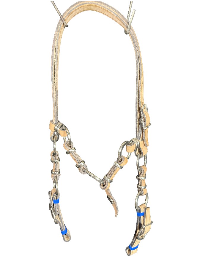 CABEÇADA PARA MULA 7 ARGOLAS 