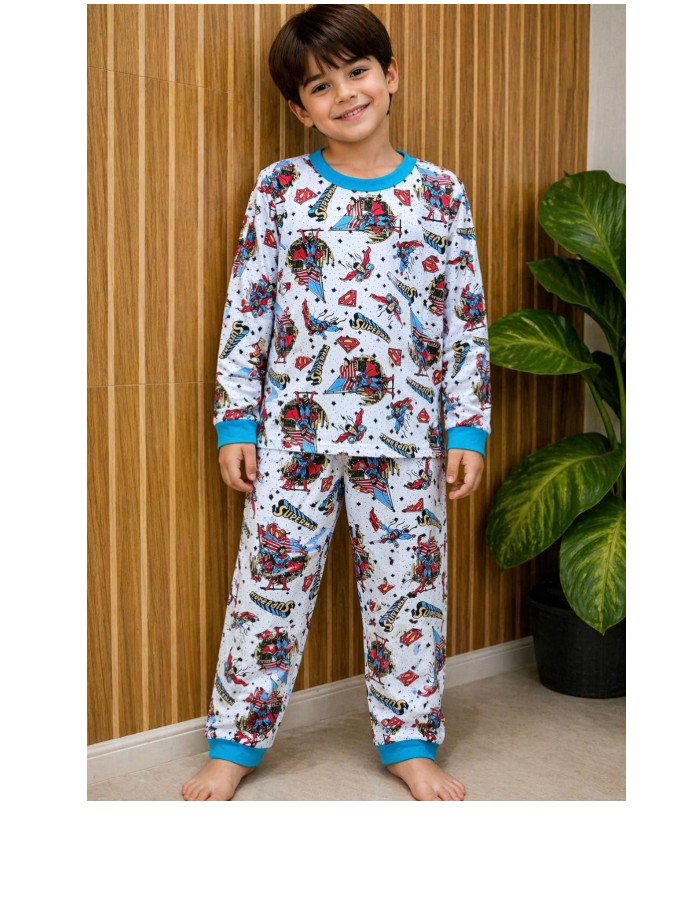PIJAMA EM MALHA MASCULINO