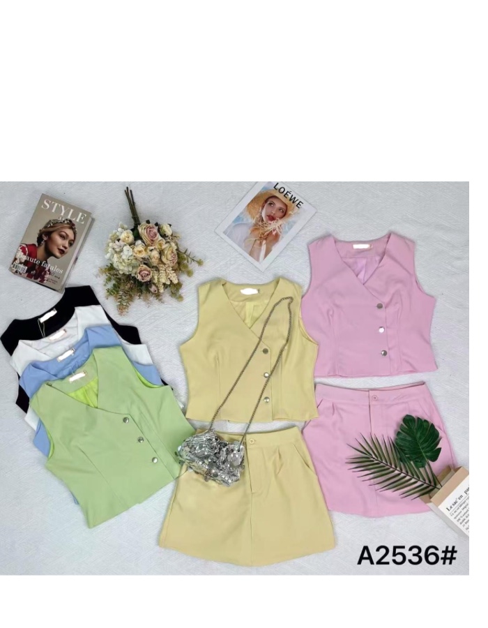 Conjunto short saia Veronica 