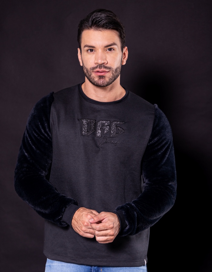 CAMISA MANGA LONGA PELÚCIA