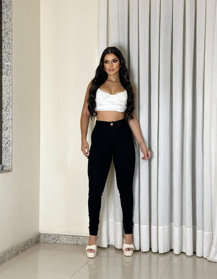 CALÇA SKINNE FEMININA 