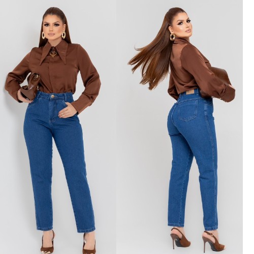 CALÇA FEM.MOM 100%