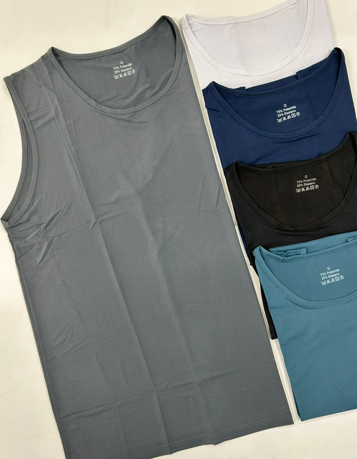 camiseta regata masculina importada