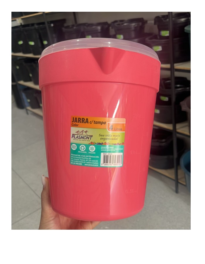 PONCHEIRA 4L PACOTE COM 12 UNIDADES