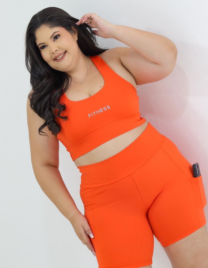 CONJ DE SHORT 2 BOLSO PLUS