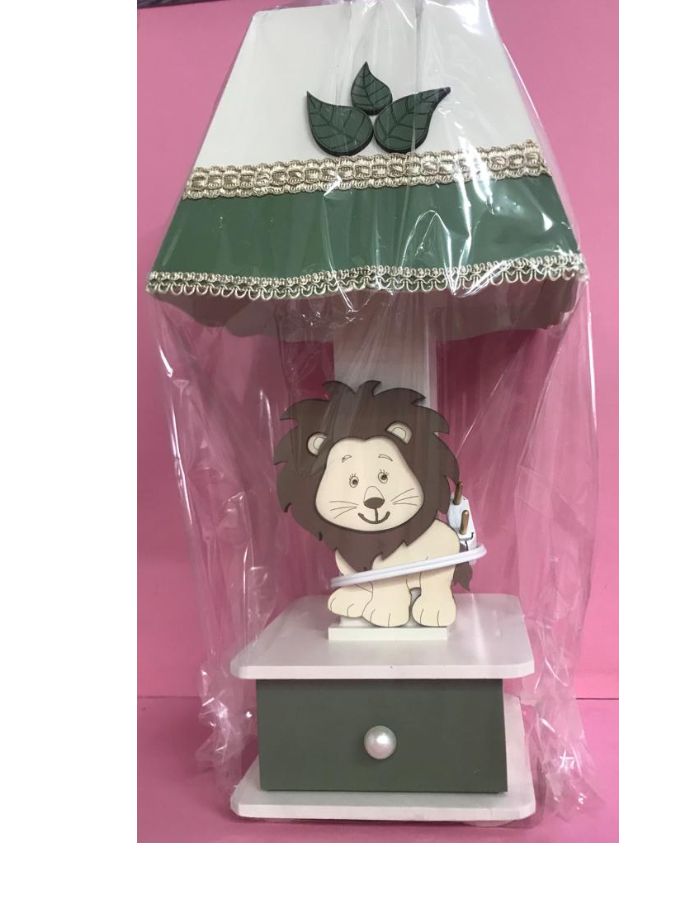 ABAJUR COM GAVETA MDF ATELIER