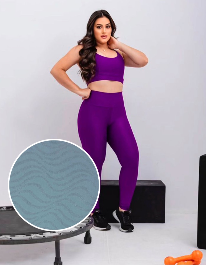 LEGGING JACQUARD CROSS