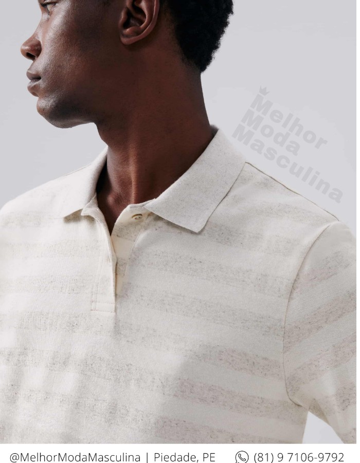 Camisa Gola Polo Linho _ HERING 