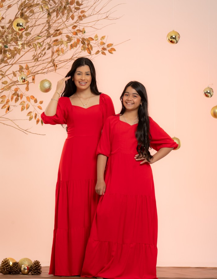 VESTIDO LONGO ( TEC. VISCOLINHO ) 