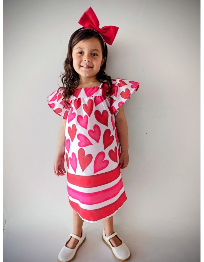 Vestido Liz 100% algodão