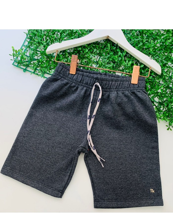 SHORT MOLETOM FLANELADO