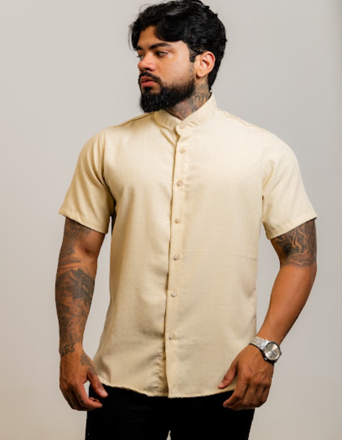 Camisaria Copenhagem Gola Padre