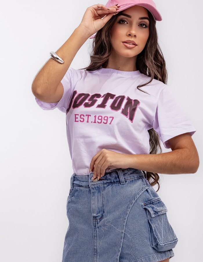 T.SHIRT OVERZIDED BOSTON