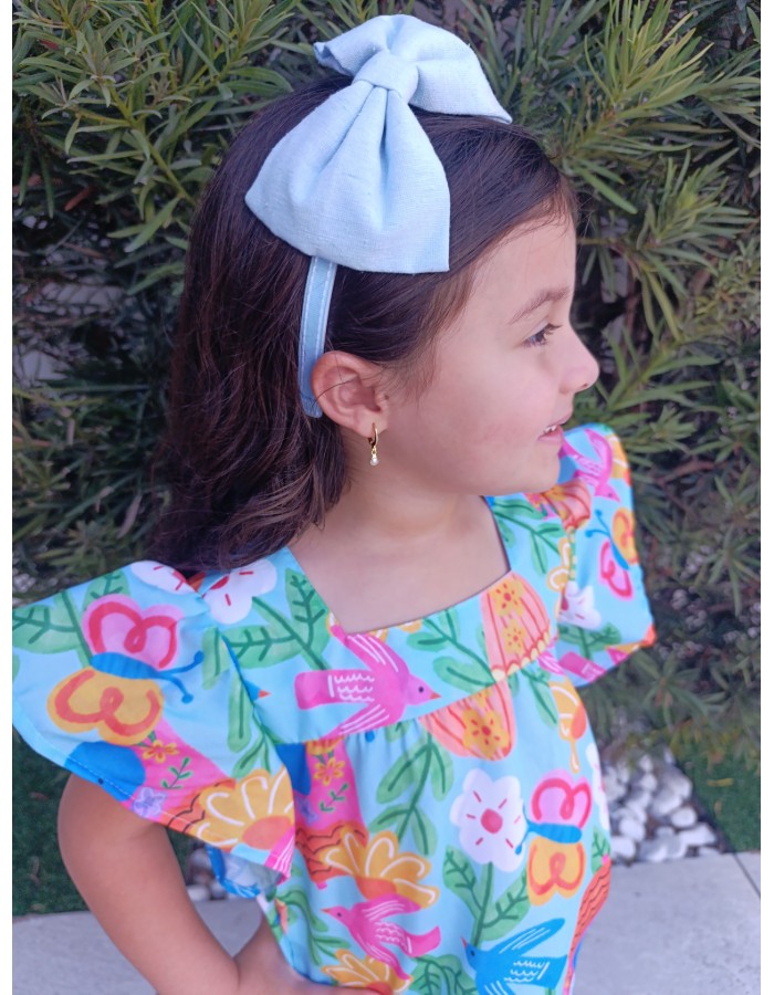 Conjunto Maya encanto blusa 100% algodão short algodão com elastano