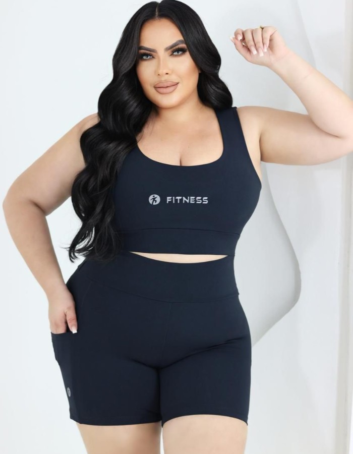 CONJ DE SHORT 1BOLSO TAM G PLUS