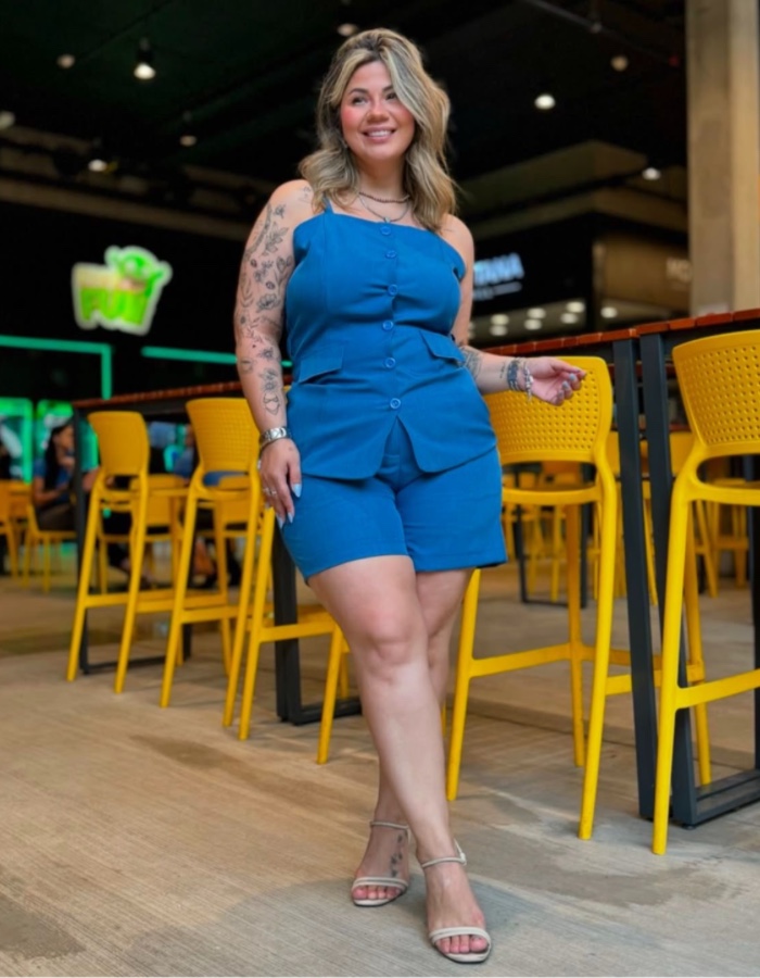 Conjunto Plus Size Alícia 