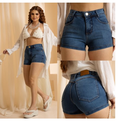 SHORT FEMININO LAYCRA